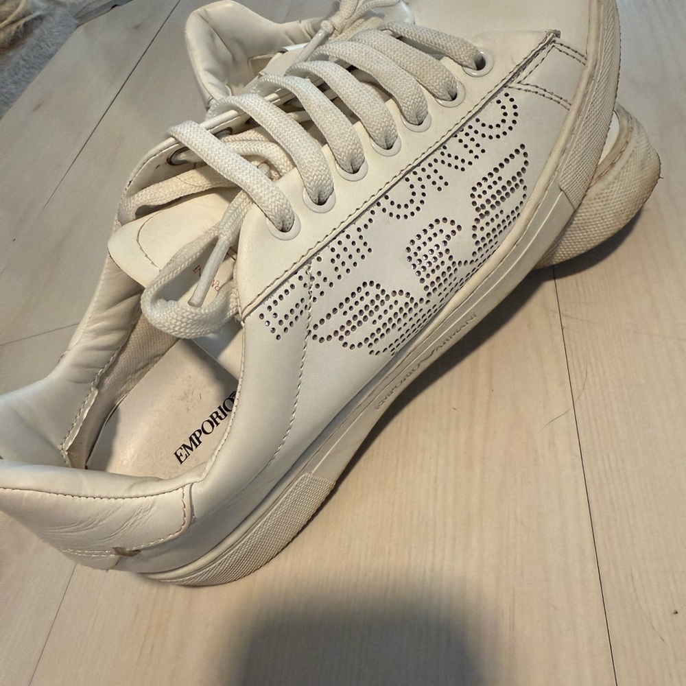 Emporio Armani Women's White Sneakers